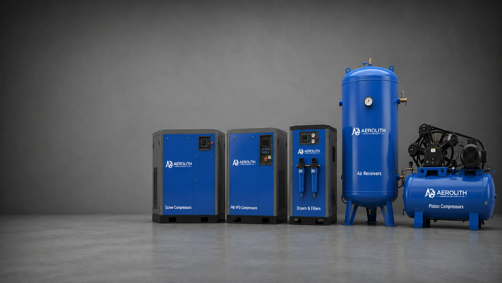 Best Air Compressor Supplier in Nepal Best Air Compressor Supplier Nepal - AP Compressors Aerolith Pneumatics Industrial Rotary Screw Systems
